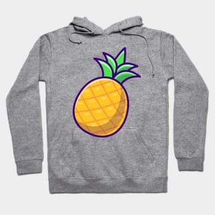 Pineapple Fruit Cartoon Hoodie